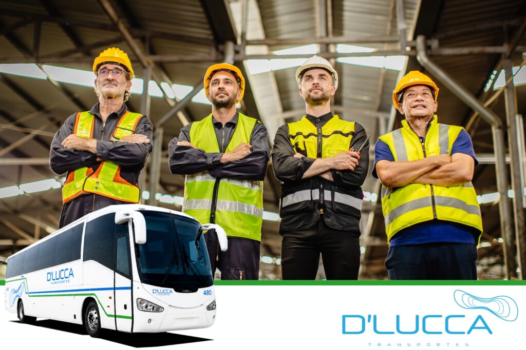 fretamento para colaboradores D'Lucca Transportes